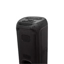JBL Partybox Ultimate - Multi Purpose Party Speaker, with Wi-fi & Bluetooth Connectivity, Lightshow, IPx4 Slashproof, Dual Mic & Guitar Inputs, Handle & Sturdy Wheels, Black