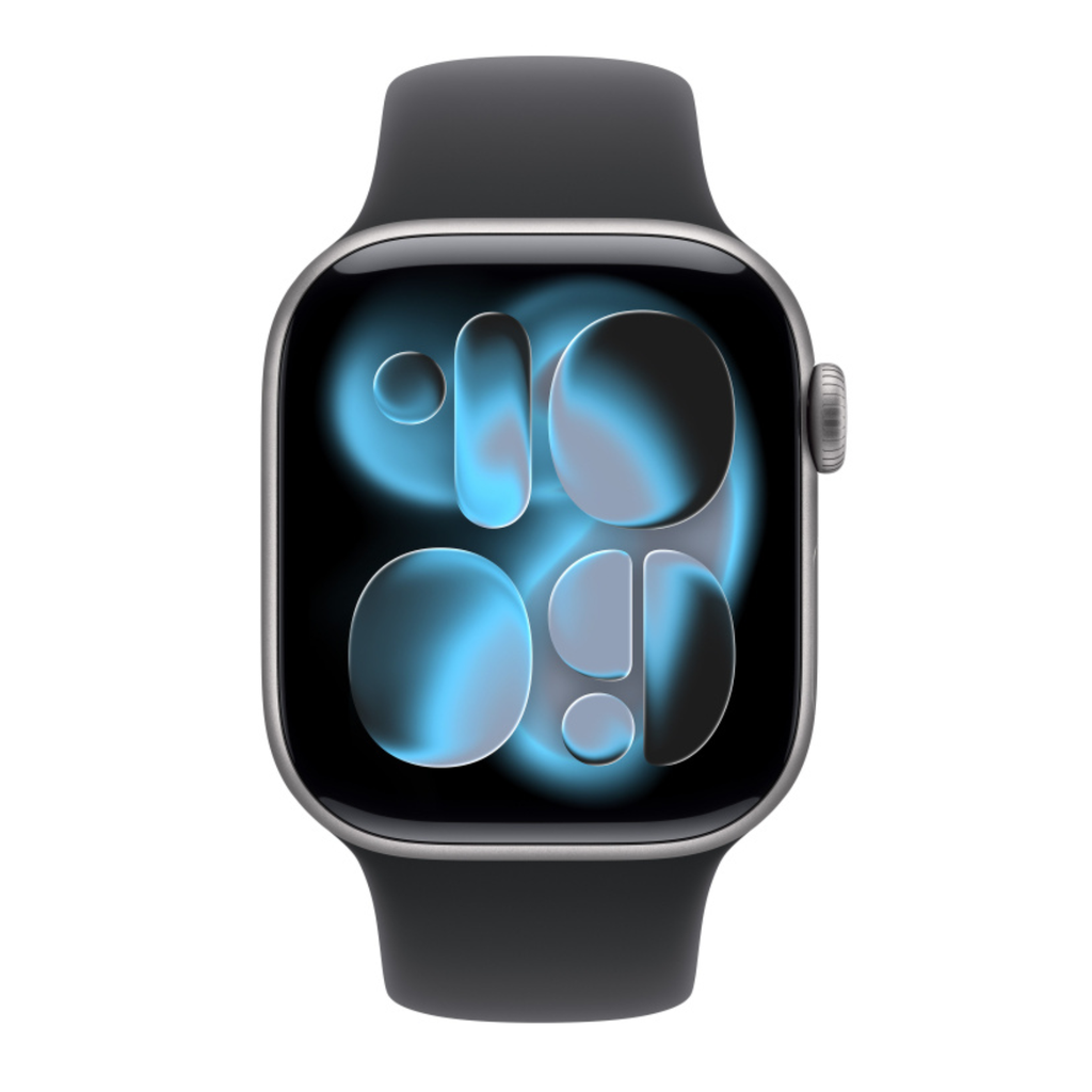 Apple Watch Series 11 GPS 42mm Aluminio Gris Espacial Banda Negra S/M