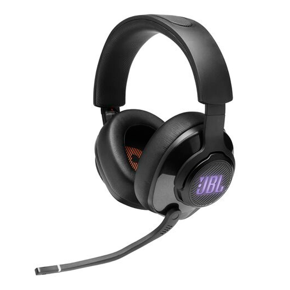 JBL Audífonos Gamer con Micrófono Quantum 400 para PC/Nintendo Switch/Xbox Series S|X/PS5, Alámbrico, 3.5mm, USB, Negro