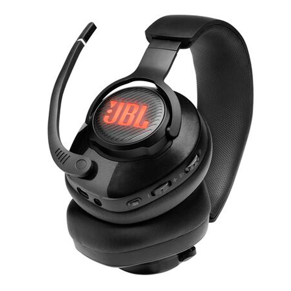 JBL Audífonos Gamer con Micrófono Quantum 400 para PC/Nintendo Switch/Xbox Series S|X/PS5, Alámbrico, 3.5mm, USB, Negro