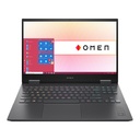 HP OMEN Laptop 15-en1010nr, 15.6” FHD Display, AMD Ryzen 7 5800H, 8GB, 512GB SSD, Windows 11H - Black