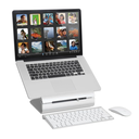 Soporte para MacBook Air Pro de altura ajustable Rain Design iLevel2 - Plata