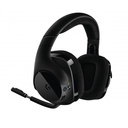 Gaming Headset Logitech G533 inalámbrico, sonido Surround 7.1 - Negro