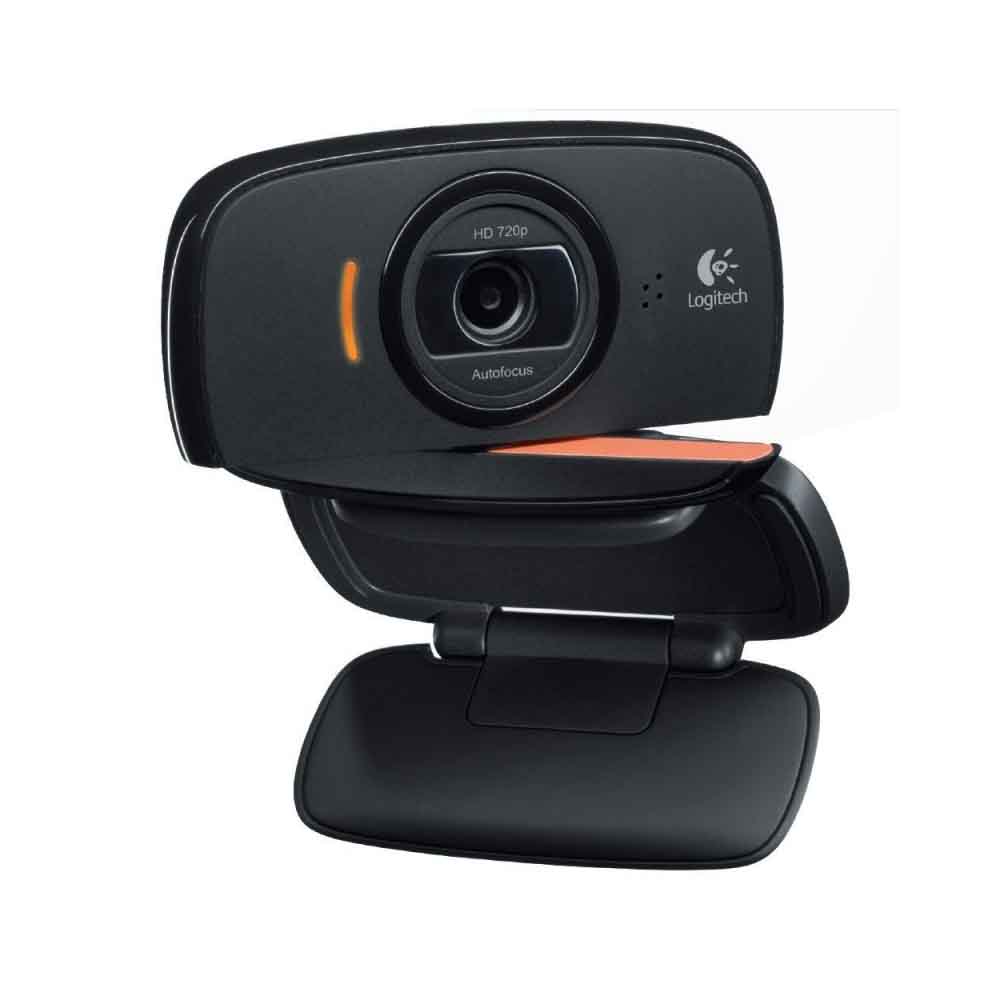 Webcam Logitech HD C525 con Micrófono, 8MP, USB 2.0 - Negro