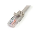 Cable Patch Cat5e UTP sin Enganches RJ-45 Macho - RJ-45 Macho 2.13 Metros Gris