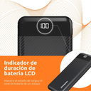 Power Bank Energizer UE10068 10,000mAh Slim Negro - Doble Salida USB