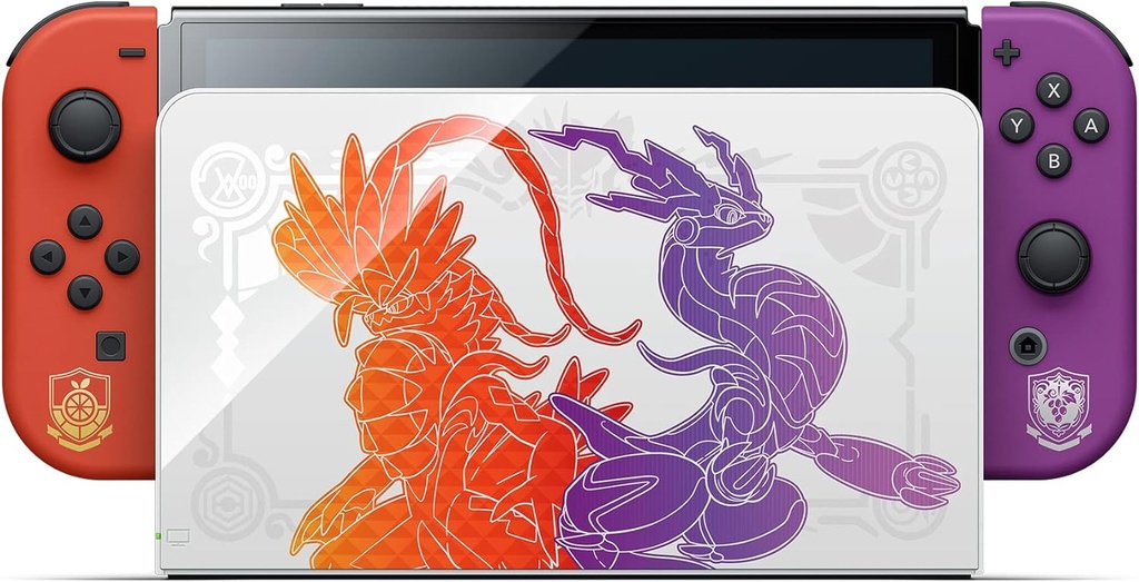 Nintendo Switch Pokemon Scarlet/Violet OLED Handheld Game Console Japanese Version