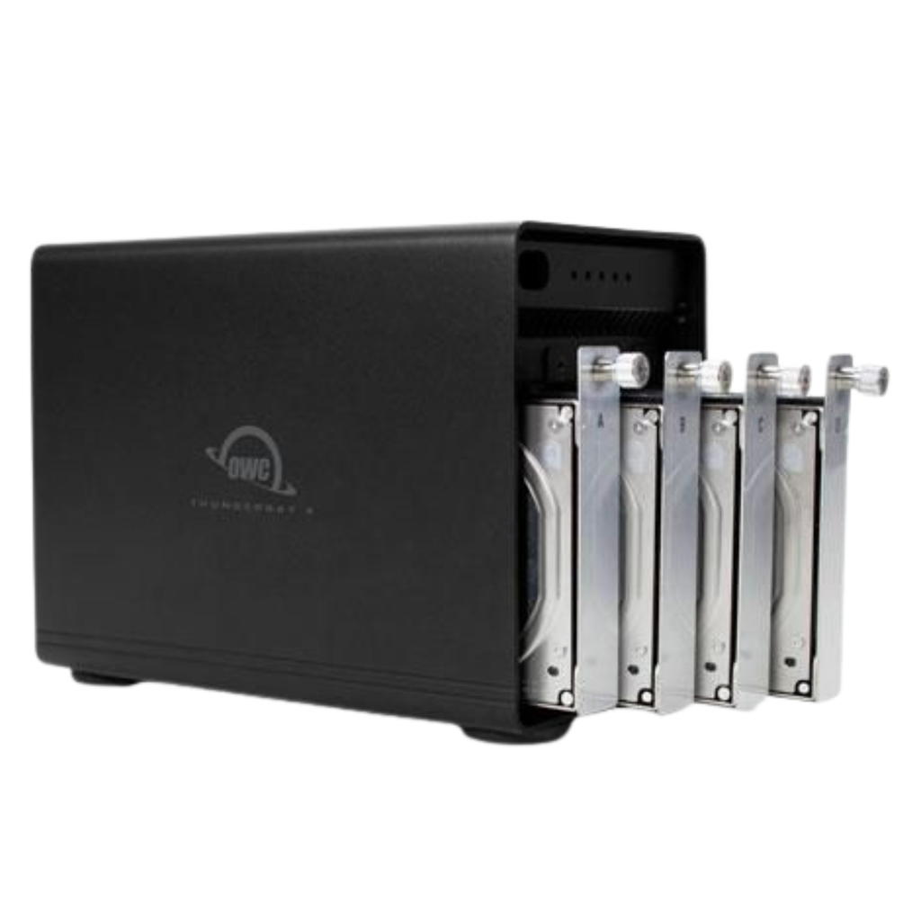 Carcasa de unidad OWC ThunderBay 4 SATA/600 - Thunderbolt 3 Interfaz de host De Escritorio