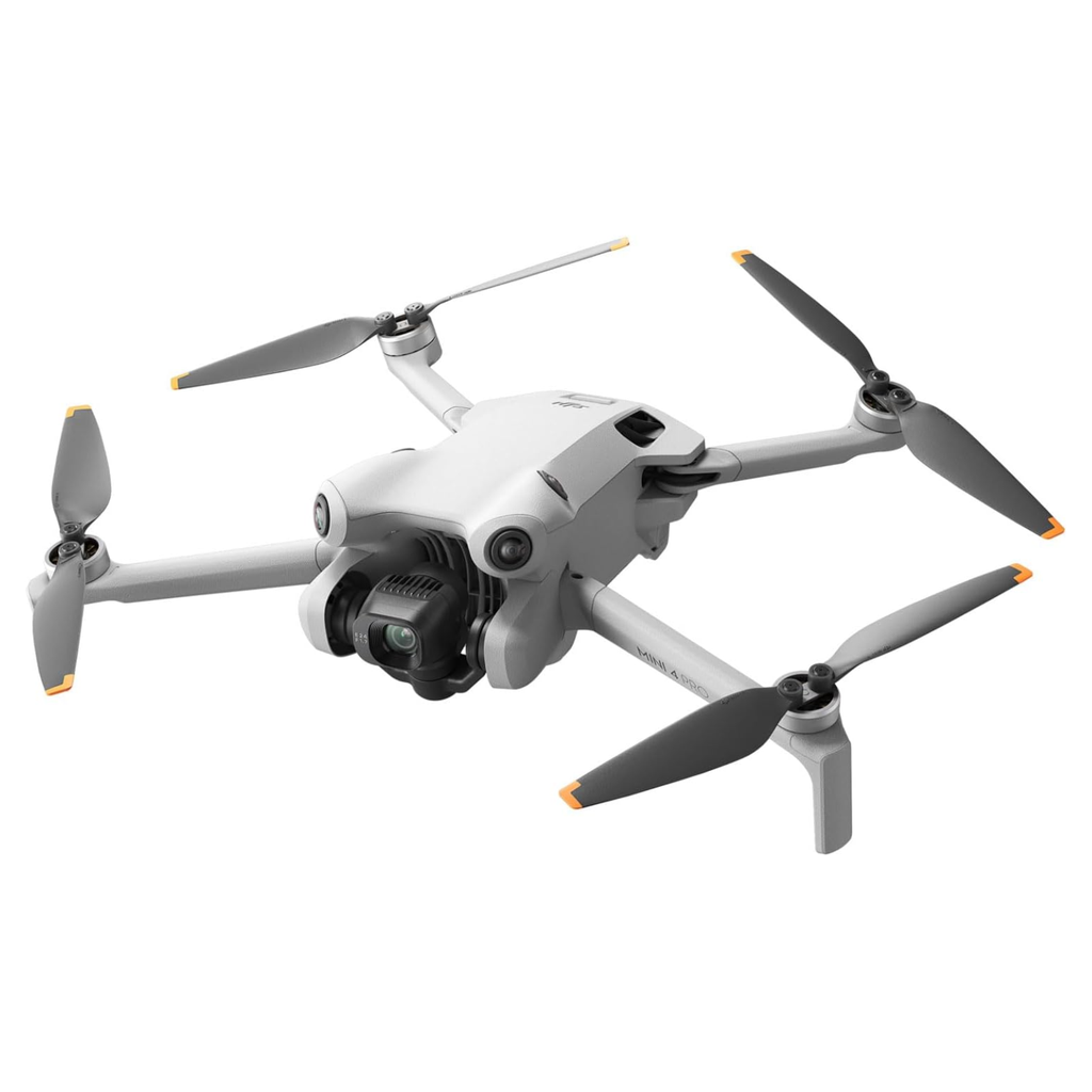 DJI - Mini 4 Pro Fly More Combo Plus Drone and RC 2 Remote Control with Built-in Screen - Gray