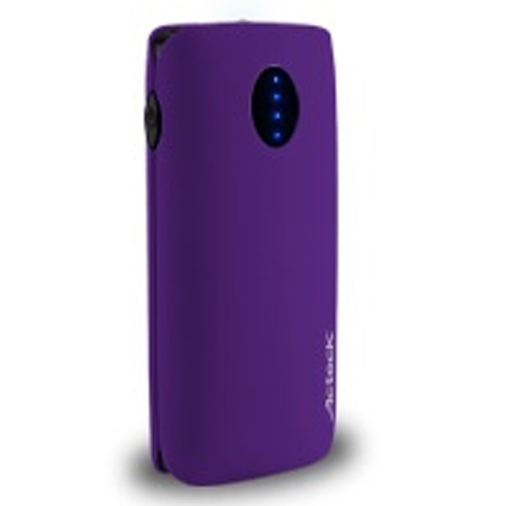 Cargador Portátil Acteck PowerBank PWPB-403, 4400mAh, Morado