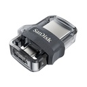 Memoria USB SanDisk Ultra Dual Drive M3.0, 32GB, USB 3.0, Gris