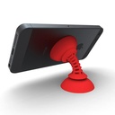 Stricker Simple Sucker Flexible Phone Mount - Counter Display - Red