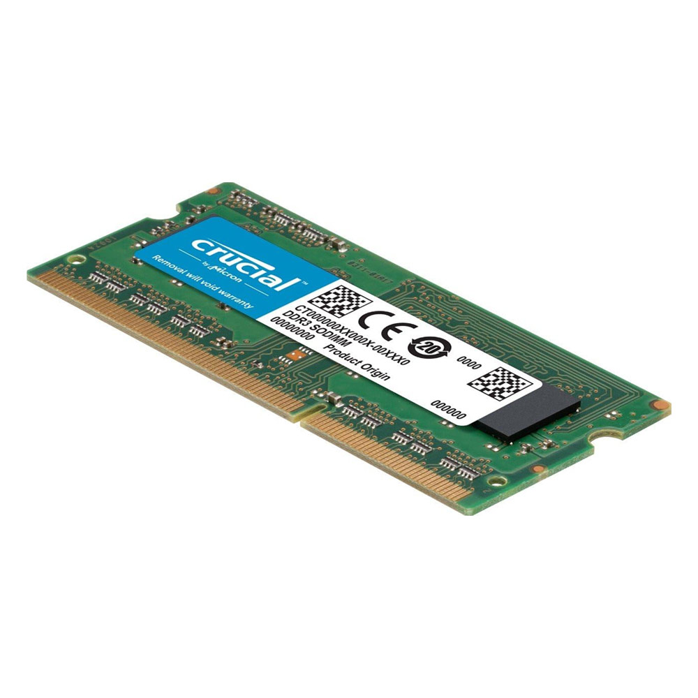 Crucial CT2KIT51264BF160B - Modulo de Memoria para Computadora Portátil, 2 x 4GB, DDR3L-1600 SODIMM