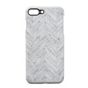 Case Study Case iPhone 7 - White Wood Chevron