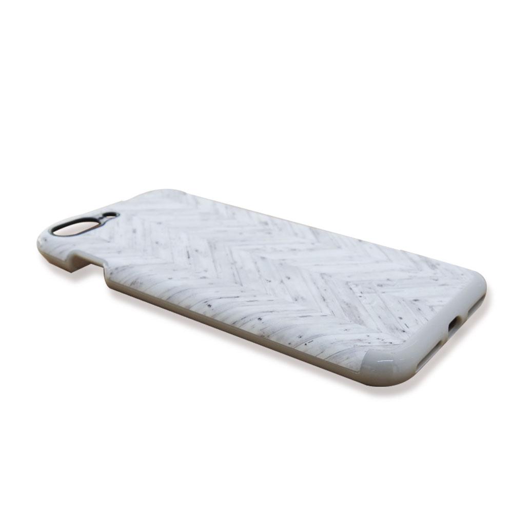 Case Study Case iPhone 7 - White Wood Chevron