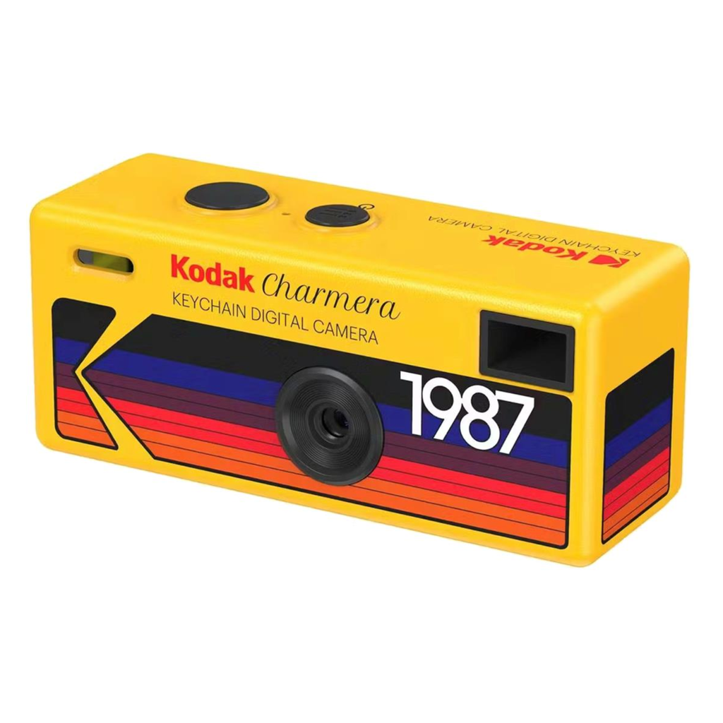 Mini Cámara Digital Kodak Charmera RK0601 - Llavero Coleccionable Blind Box, Micro SD, Estilo Vintage Retro