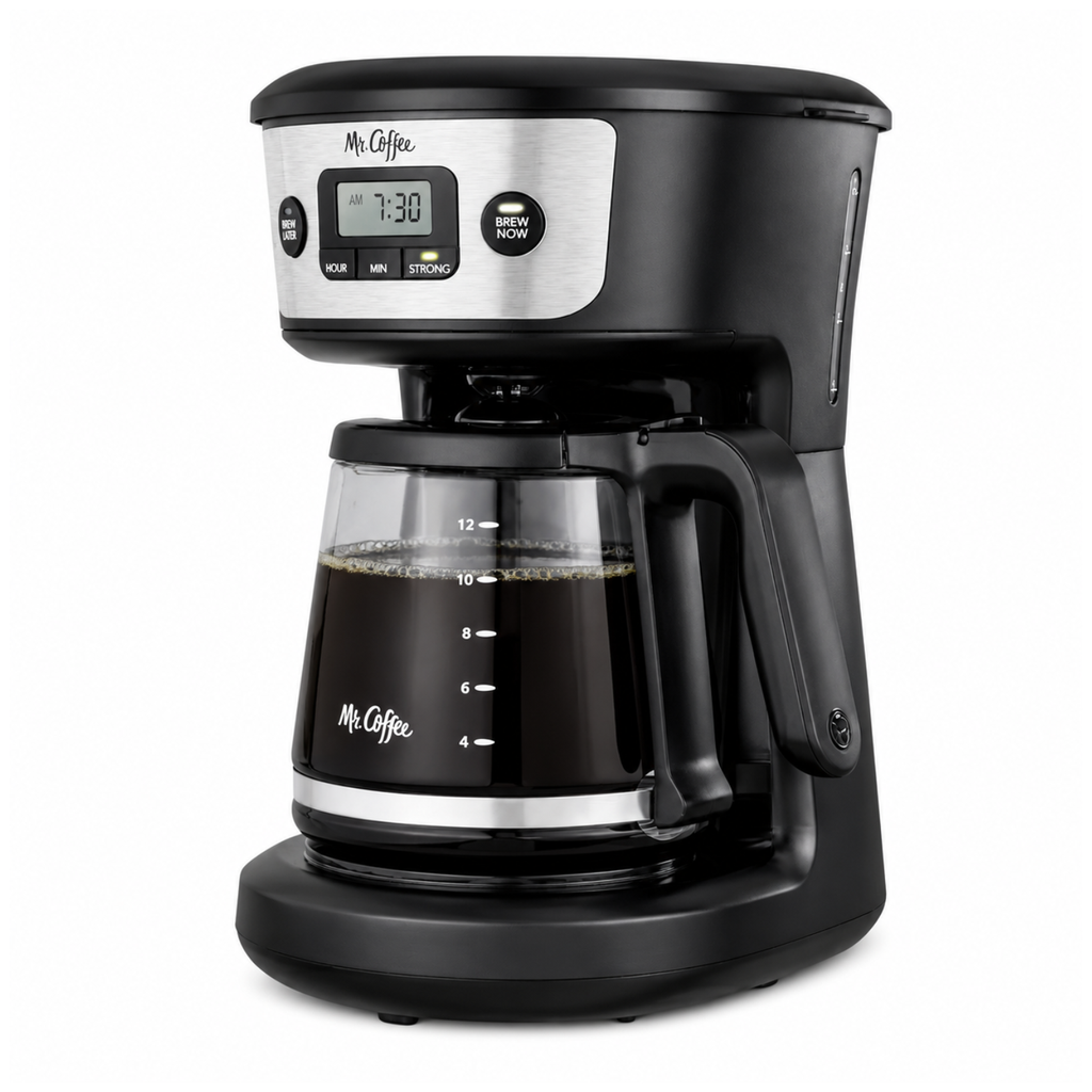 Mr. Coffee 12-Cup Coffee Maker – El Estándar de Oro en Preparación Clásica