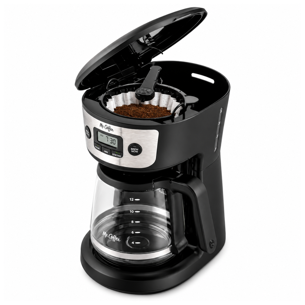 Mr. Coffee 12-Cup Coffee Maker – El Estándar de Oro en Preparación Clásica