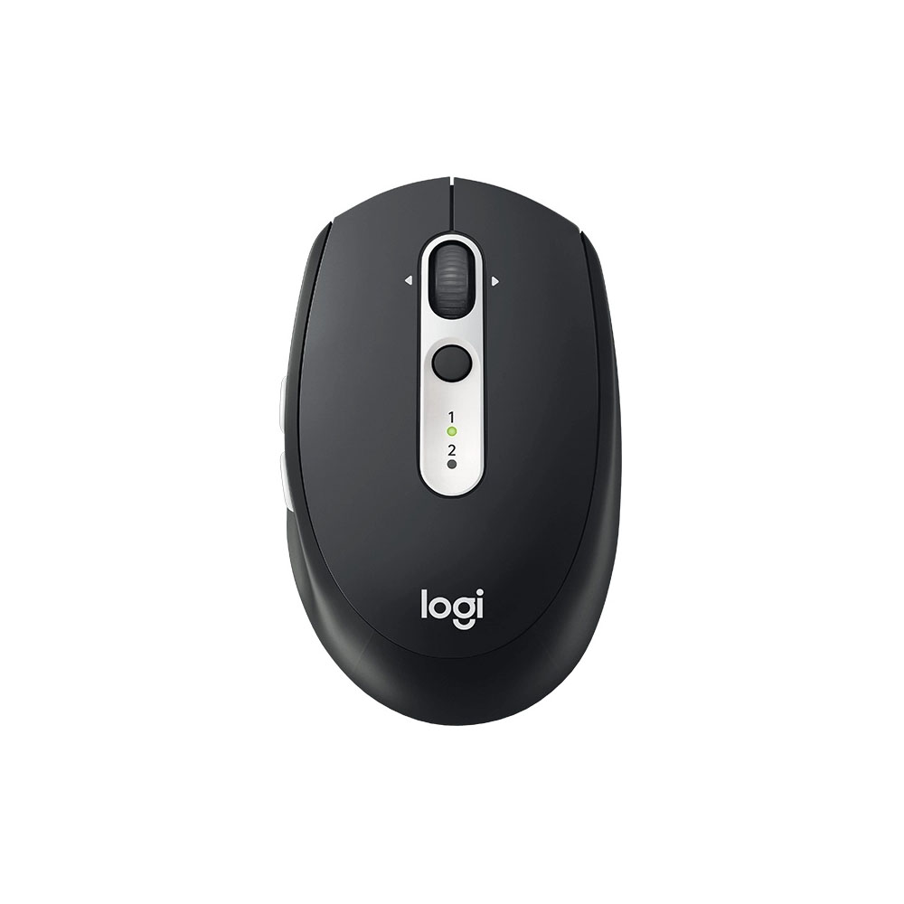 Mouse Logitech Óptico M585, RF Inalámbrico, Bluetooth - Grafito/Plata