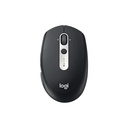 Mouse Logitech Óptico M585, RF Inalámbrico, Bluetooth - Grafito/Plata