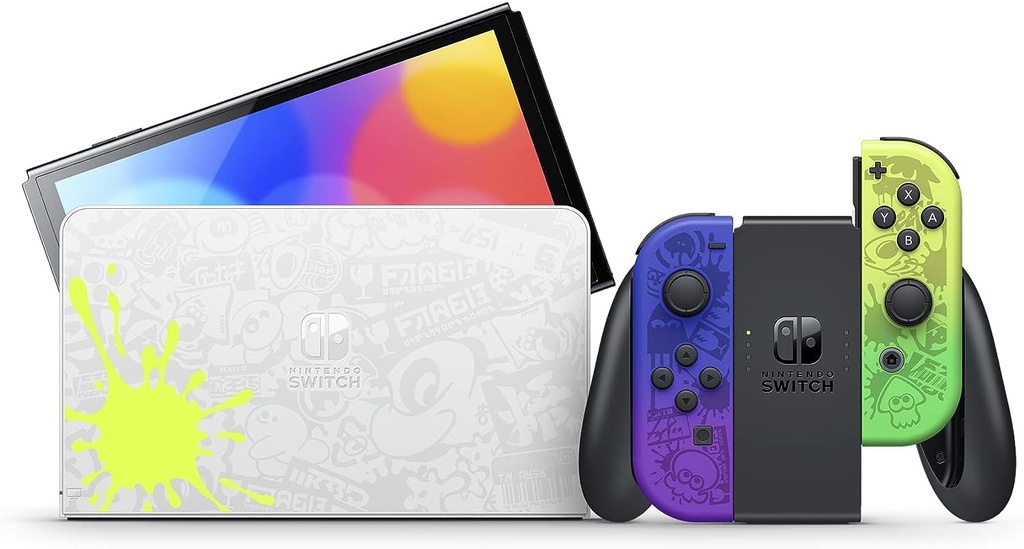 Nintendo - Switch – OLED Model Splatoon 3 Special Edition, Japanese Version