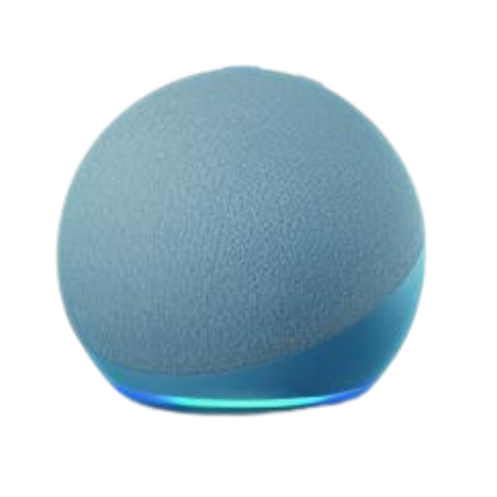 Amazon Echo Dot (5.ª generación, modelo de 2022) | Bocina inteligente con Alexa | Azul | UPC: 840080527079