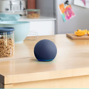 Amazon Echo Dot (5.ª generación, modelo de 2022) | Bocina inteligente con Alexa | Azul | UPC: 840080527079