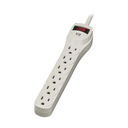 Regleta Industrial Tripp Lite Waber 6 Tomas NEMA 5-15R - Carcasa Metálica, Cable 1.2m (4ft)