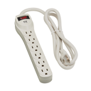 Regleta Industrial Tripp Lite Waber 6 Tomas NEMA 5-15R - Carcasa Metálica, Cable 1.2m (4ft)