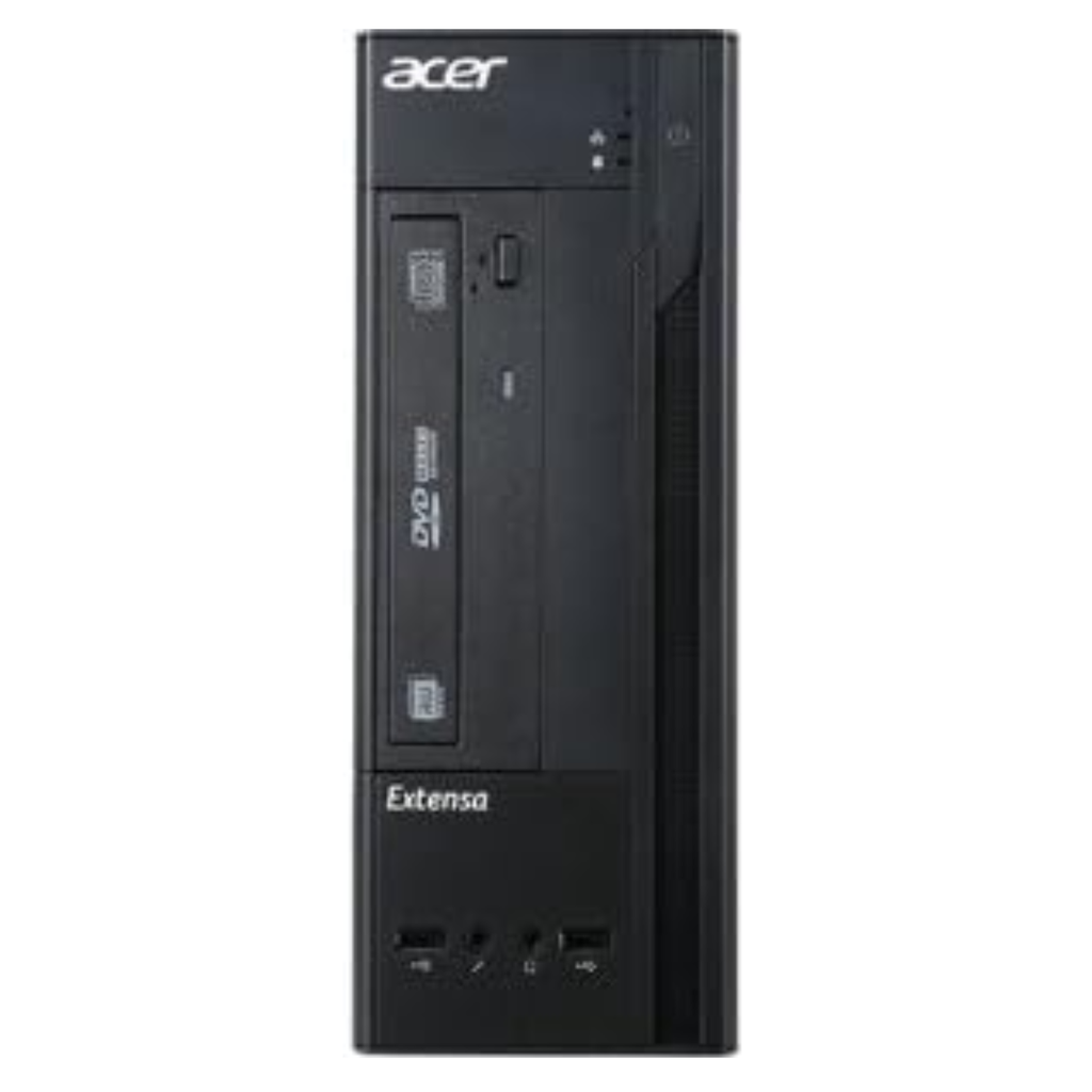 Mini PC Acer Extensa X2610G | Intel Pentium J3710 Quad-Core | 4GB RAM | 500GB HDD | Windows 10 Pro | Diseño Compacto SFF | Nuevo Sellado | Ref. EX261G-PJ371 