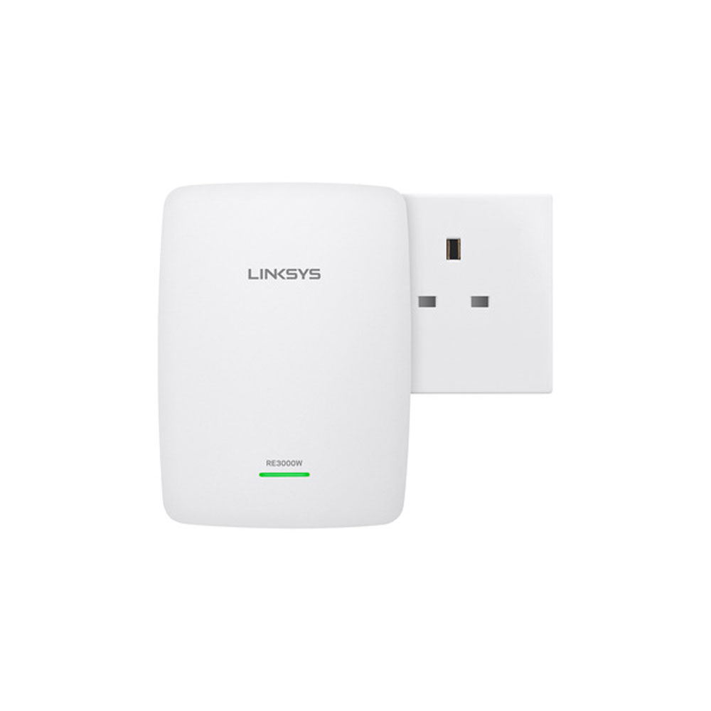 Extensor de Rango Linksys RE3000W, 300Mbit/s, RJ-45, 2.40GHz, 2 Antenas - Blanco