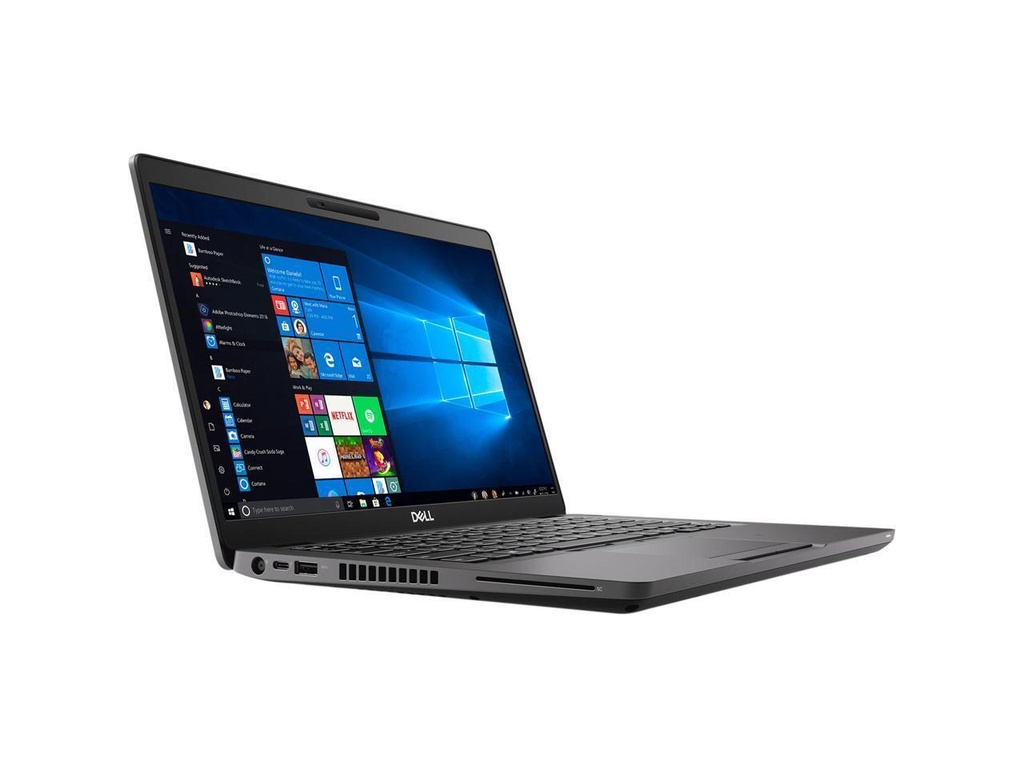 Dell Latitude 5400 Notebook, 14-in HD (1366 x 768), No Webcam, 1x Intel Core i5 Quad (i5-8365U) 1.60 GHz, 8 GB RAM, 256 GB SSD, No Optical, Intel Integrated Graphics, Backlit Keyboard, Windows 10 Professional