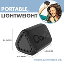 OontZ Angle Solo Bluetooth Speaker, Loud Small Bluetooth Speaker, Stocking Stuffer Electronic Wireless Mini Speaker (Black)