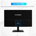 Hyundai 21-Inch Professional Office Monitor, 75Hz, 1080p Full HD (1920x1080) LCD, HDMI and VGA, VESA Mountable, Black, 21FOM Series