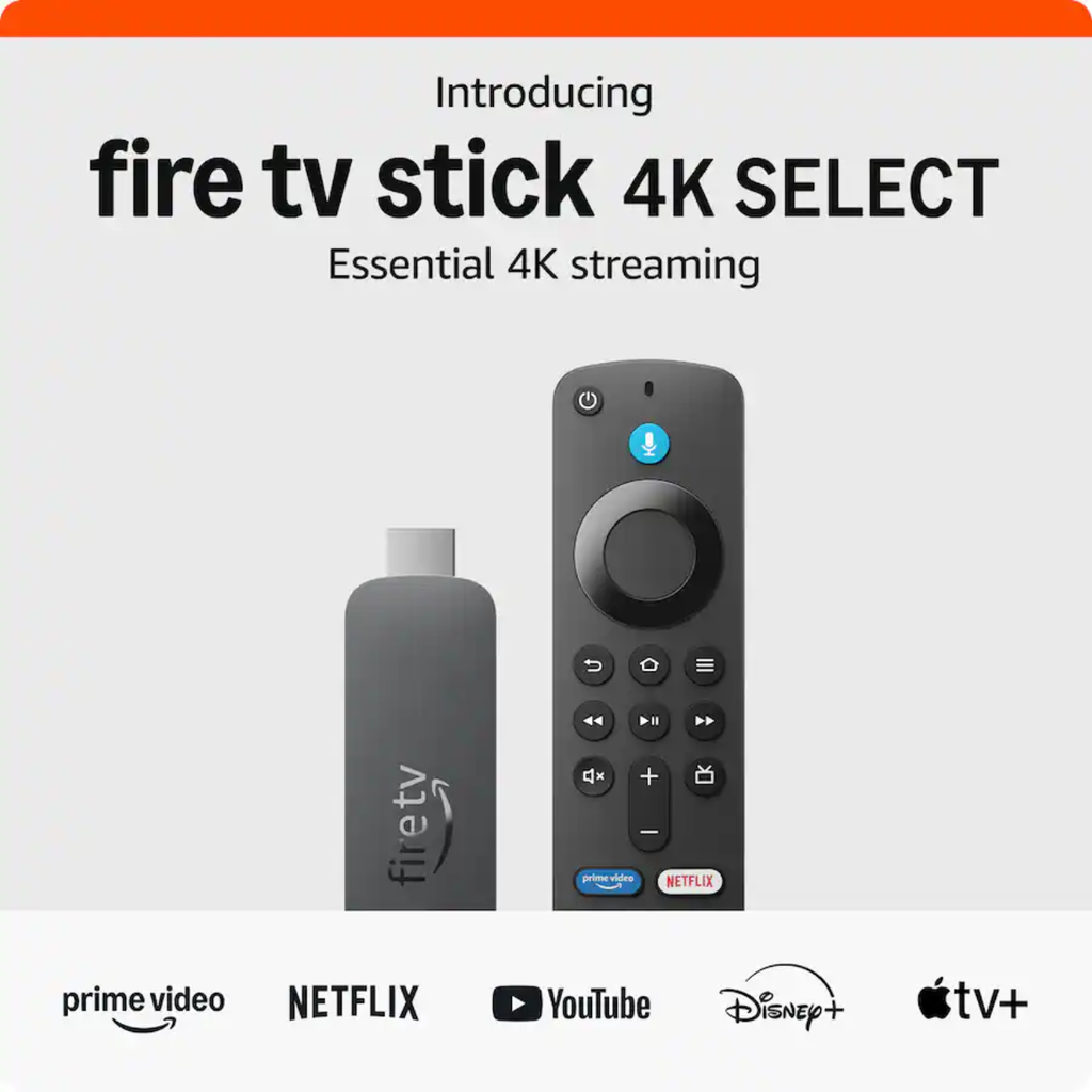 Amazon Fire TV Stick 4K Select (Último Modelo) con Búsqueda por IA y Control por Voz Alexa