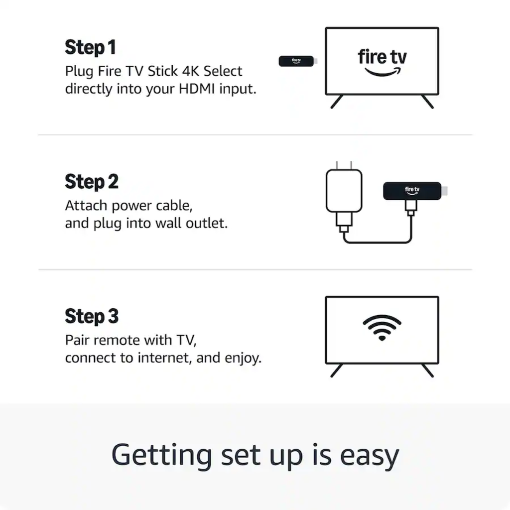Amazon Fire TV Stick 4K Select (Último Modelo) con Búsqueda por IA y Control por Voz Alexa