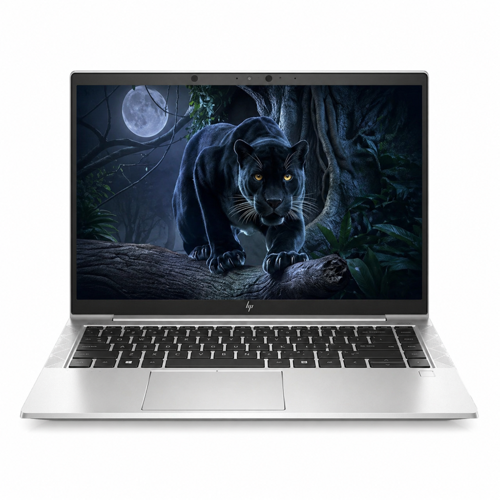 Refurbished - HP 14" EliteBook 845 G8 Notebook PC | 1920x1080 | AMD Ryzen 5 PRO 5650U with Radeon Graphics | 16 GB | 256 GB SSD NVMe | Microsoft Windows 11 Pro | PIKE SILVER | BL | CAM, FPR *Grade B*