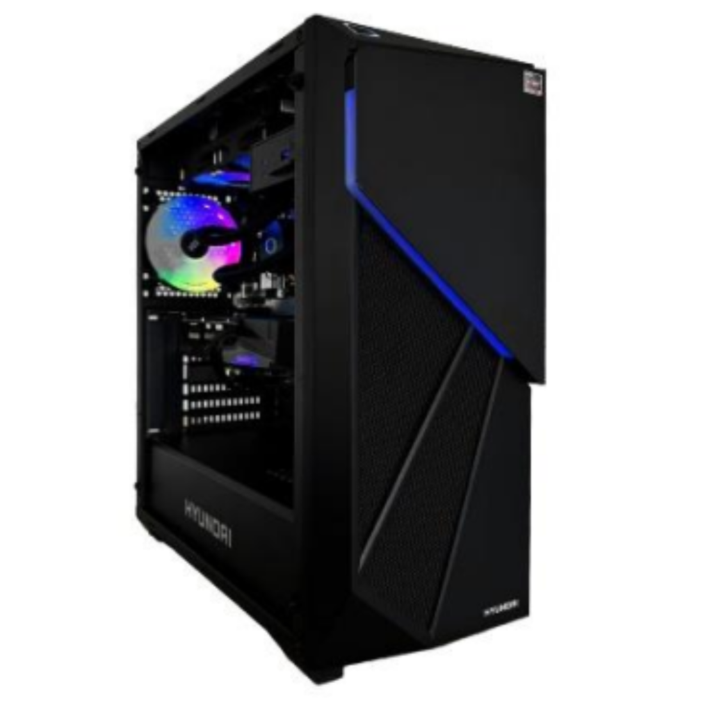 PC Gamer Hyundai Orcus R | AMD Ryzen 5 7600X | Radeon RX 7600 8GB | 32GB RAM DDR5 | SSD 1TB NVMe | Enfriamiento Líquido | Fuente 80+ Bronze | WiFi | Windows 11 | Nuevo