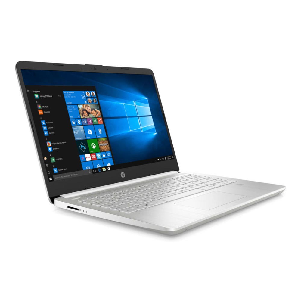 Laptop HP 14-dq2031tg 14", Intel Core i3-1125G4, 4 GB RAM 128 GB SSD, Windows 10 Home - Plata