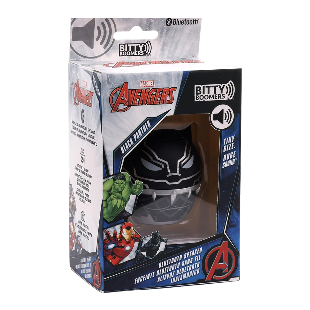 Bitty Boomers Marvel: Black Panther - Mini Bluetooth Speaker