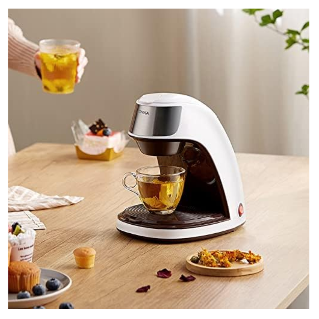 Cafetera de Goteo Eléctrica para Café Caliente y Uso Diario
