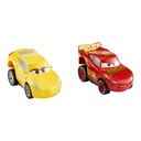 Disney Pixar Cars 3 - Revvin' Action Rust-eze Racing Center Lightning McQueen and Cruz Ramirez 2pk