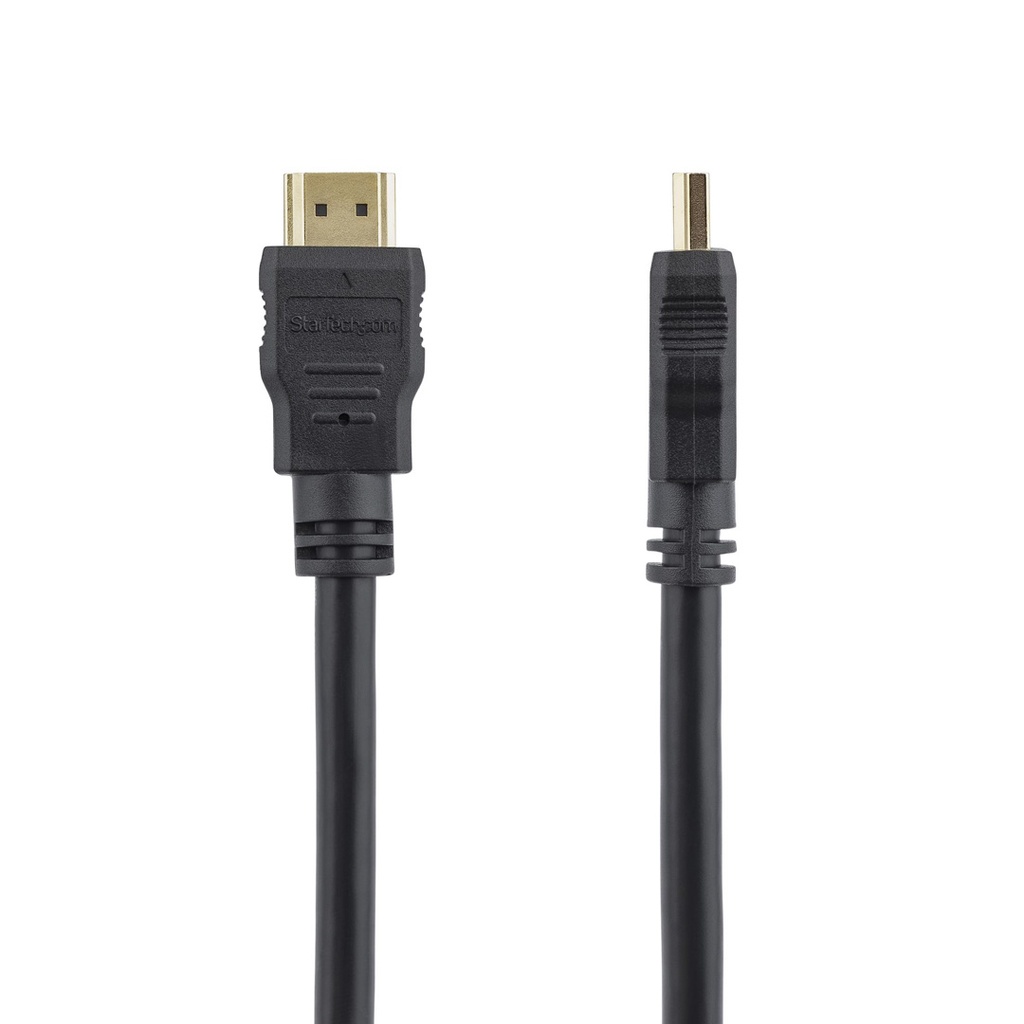 StarTech.com 3ft (1m) HDMI Cable, 4K High Speed HDMI Cable with Ethernet, Ultra HD 4K 30Hz Video, HDMI 1.4 Cable, HDMI Monitor Cord, Black