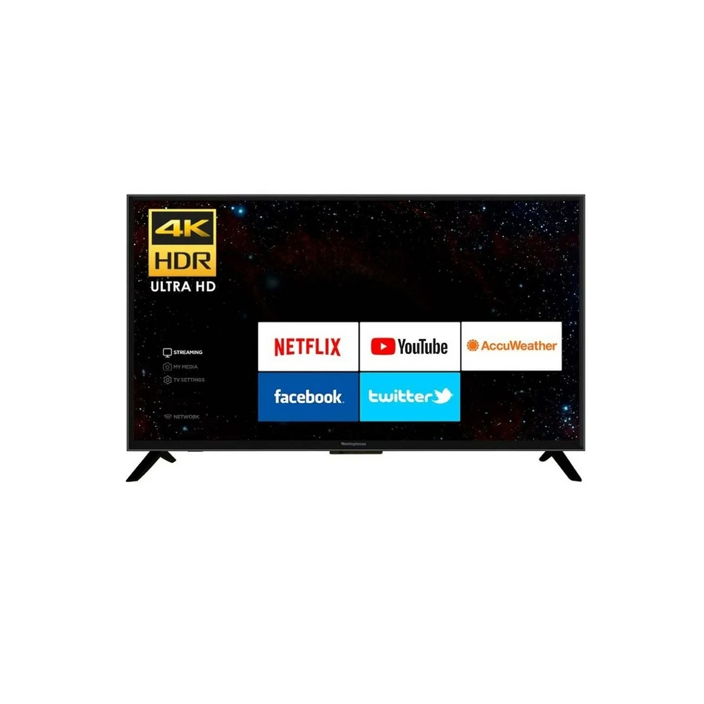 Westinghouse - Pantalla LED 4K Smart TV 50" Resolución 3840 x 2160 - Negro GRADE C