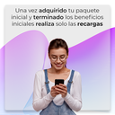 Paquete inicial Mifi 10 Gb vigencia de 30 días