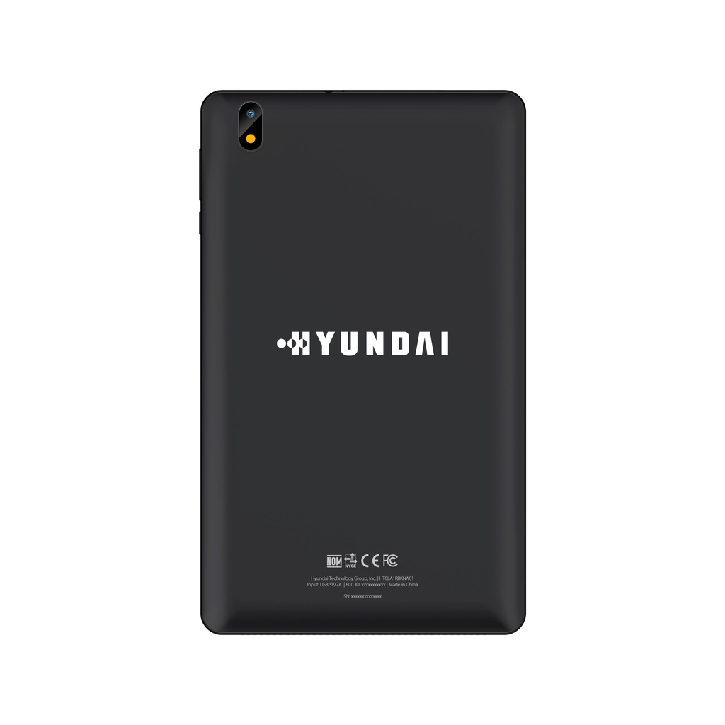 Hyundai HYtab Plus 8LB1 (T-Mobile Carrier), 8" HD IPS, Android 11, Quad-Core Processor, 3GB/32GB, 2MP/5MP - Black