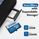 Hyundai HYtab Plus 8WB1, 8" HD IPS, Quad-Core Processor, Android 11 Go edition, 3GB RAM, 32GB Storage, 2MP/5MP, WiFi, Black