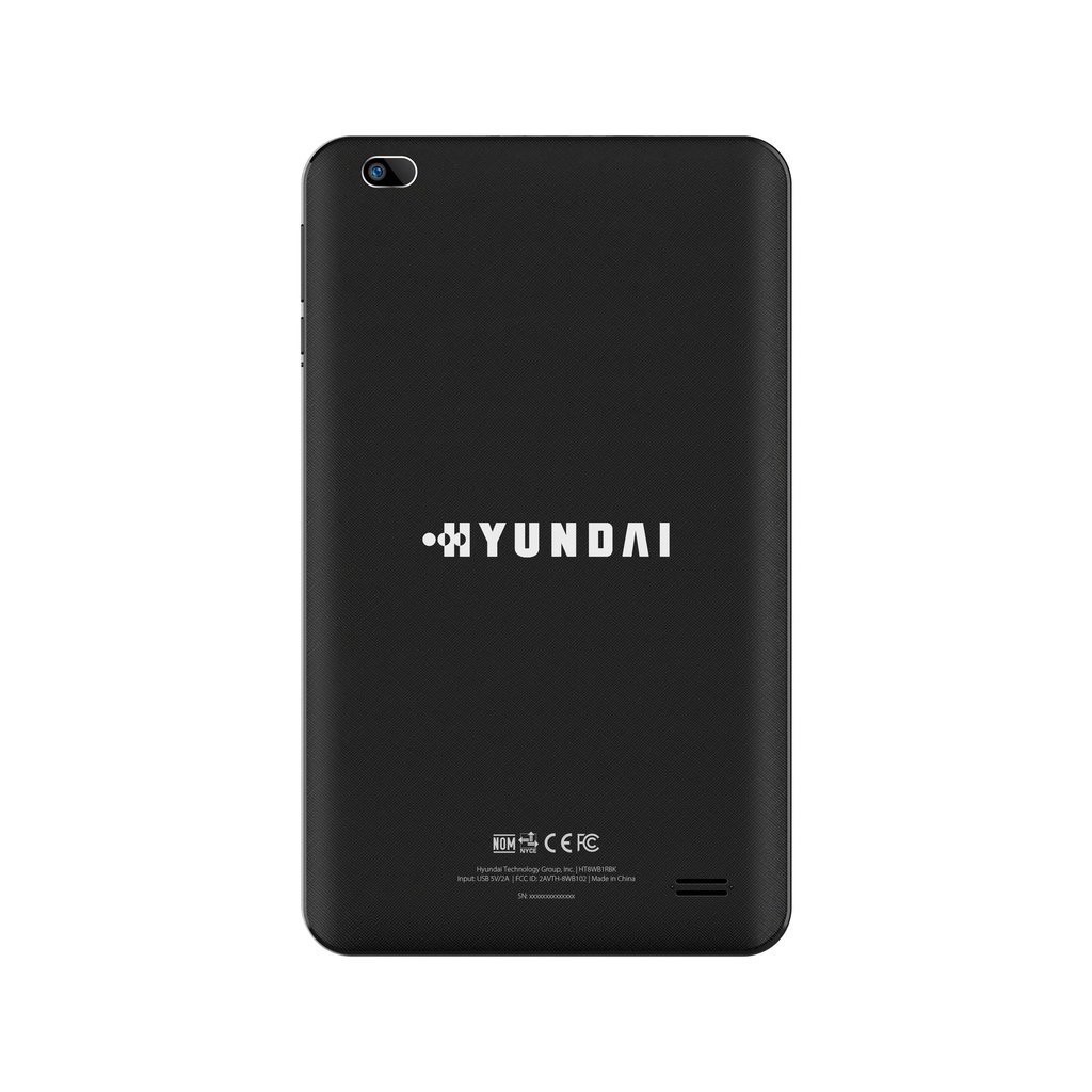 Hyundai HYtab Plus 8WB1, 8" HD IPS, Quad-Core Processor, Android 11 Go edition, 2GB RAM, 32GB Storage, 2MP/5MP, WiFi, Black