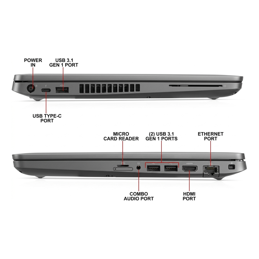 Dell Latitude 5400 14" FHD Intel Core i5 8GB RAM 512GB SSD Windows 11 (Reacondicionado) 
