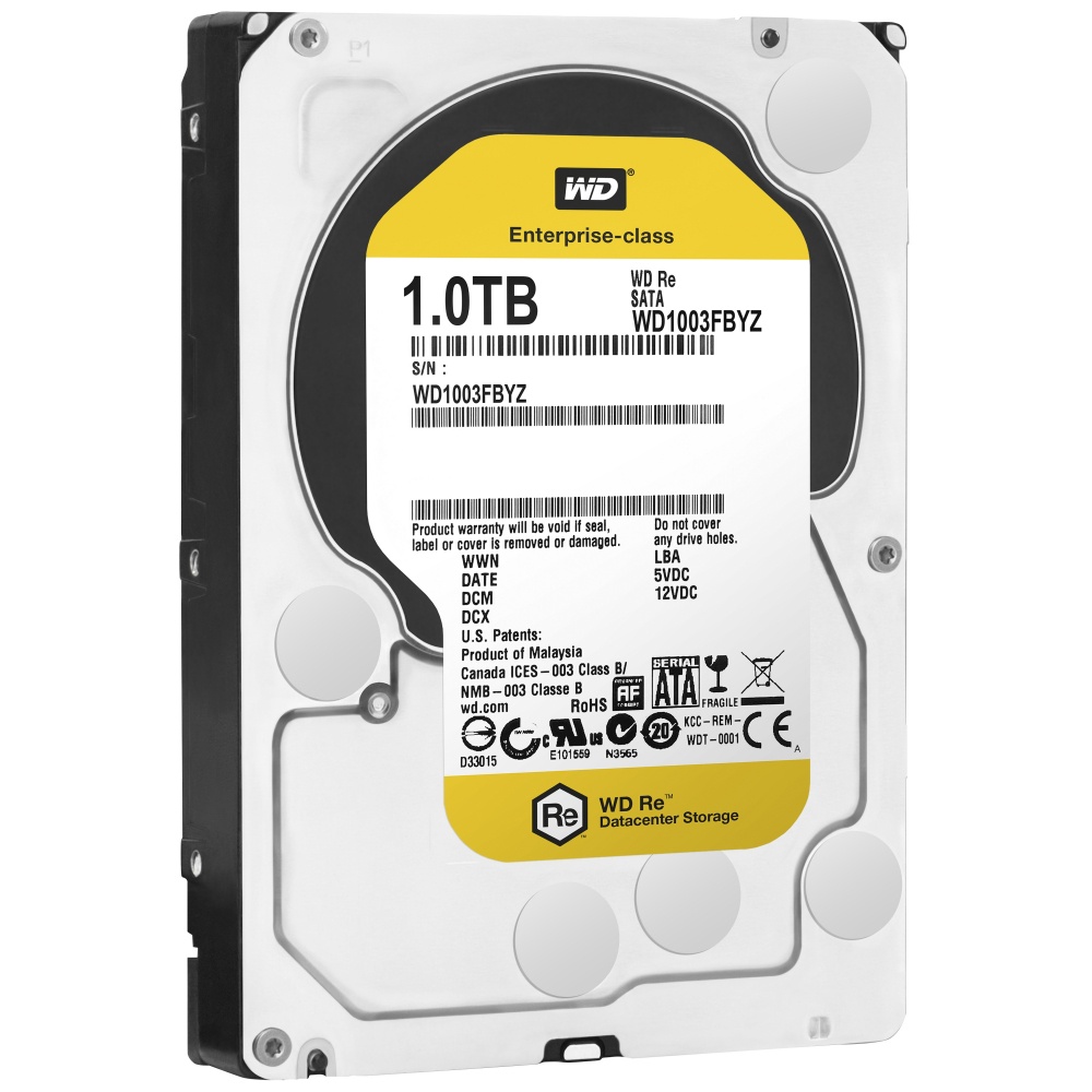 WD 1TB  Datacenter 7200 rpm SATA III 3.5" Internal HDD